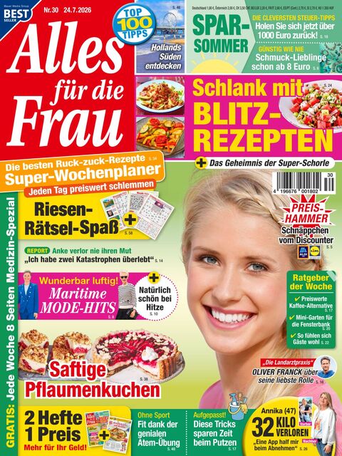 Alles für die Frau Ausgabe 30/2026