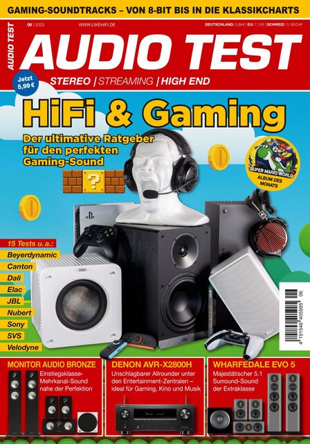 AUDIO TEST Ausgabe 06/2025