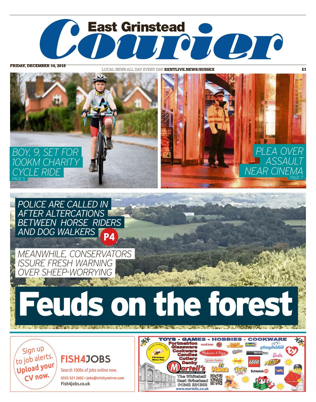 East Grinstead Courier 20181214