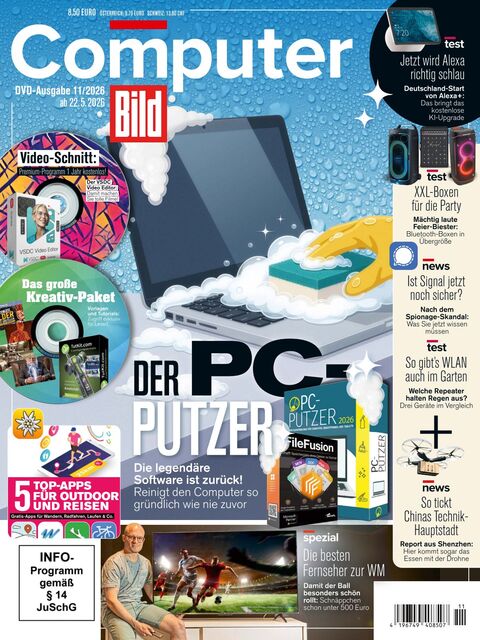 Computer BILD DVD Ausgabe 11/2026