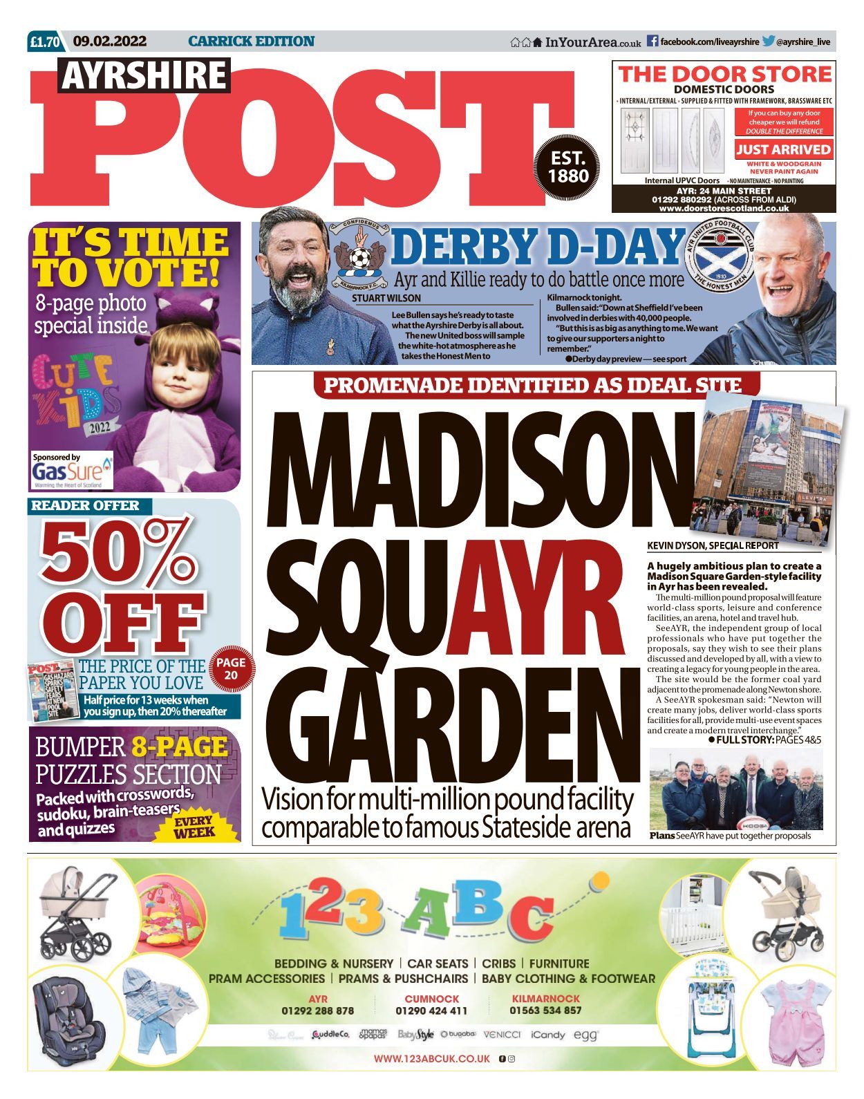 Ayrshire Post Carrick 22 02 09