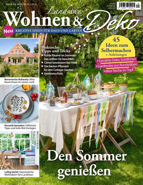 Landidee - Wohnen und Deko Ausgabe 04/2026