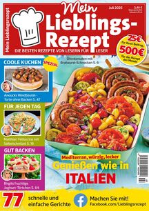 Mein Lieblingsrezept Ausgabe 7/2025