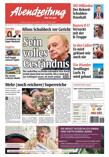 Abendzeitung 2025-06-25