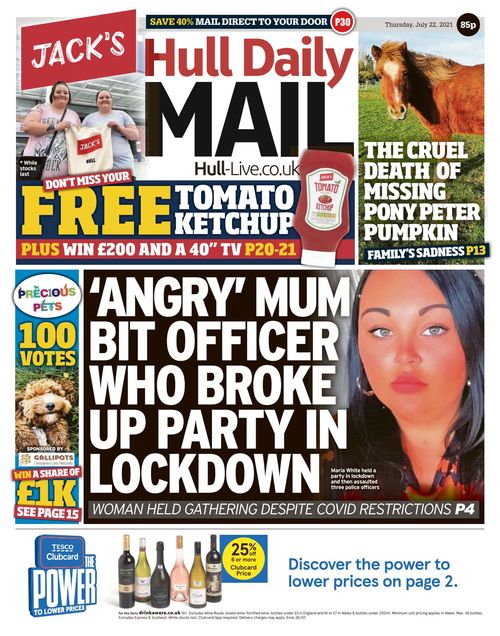 Hull Daily Mail 20210722