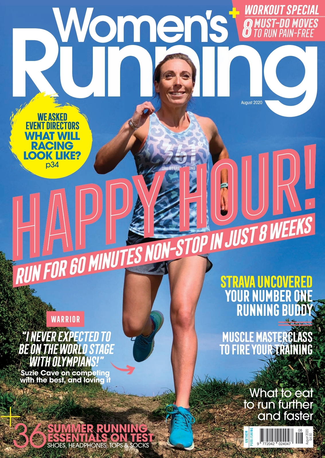 Women's Running UK issue 128, 08/2020