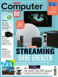 COMPUTER BILD Magazin Ausgabe 02/2023