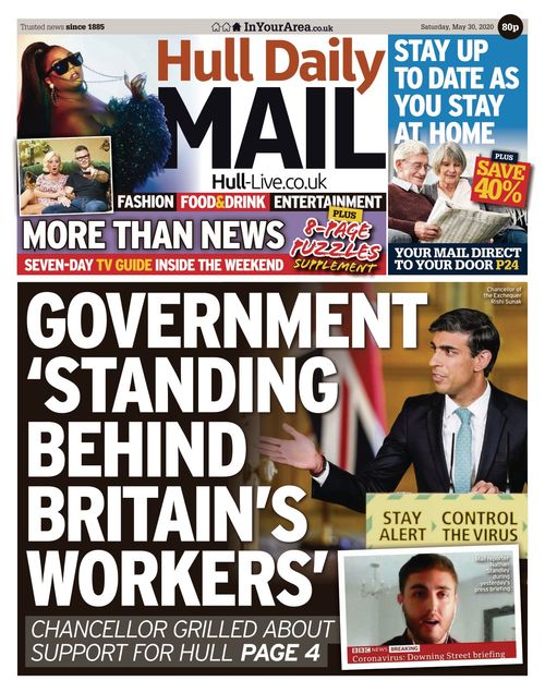 Hull Daily Mail 20200530