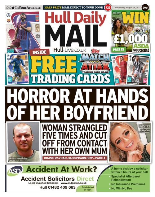Hull Daily Mail 20210825