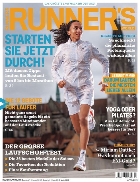 RUNNER'S WORLD Ausgabe 04/2023