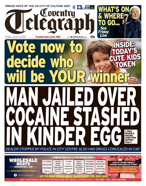 Coventry Telegraph 20210604