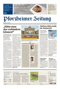 Pforzheimer Zeitung - Ausgabe Pforzheim 2026-07-28