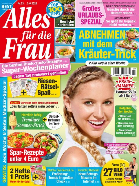 Alles fr die Frau - Ausgabe 23/2026