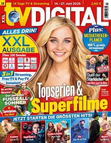 TV DIGITAL XXL Zeitschrift Ausgabe 13/2025