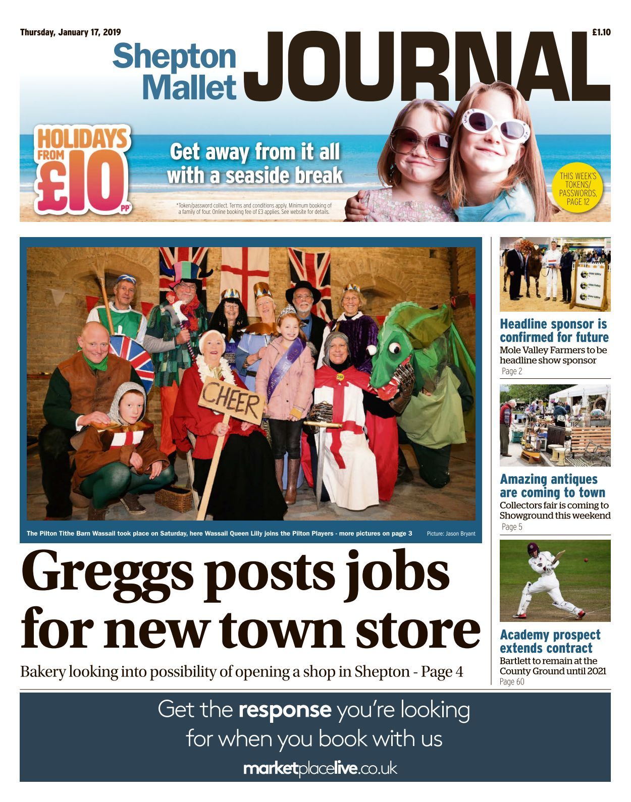 Shepton Mallet Journal 20190117