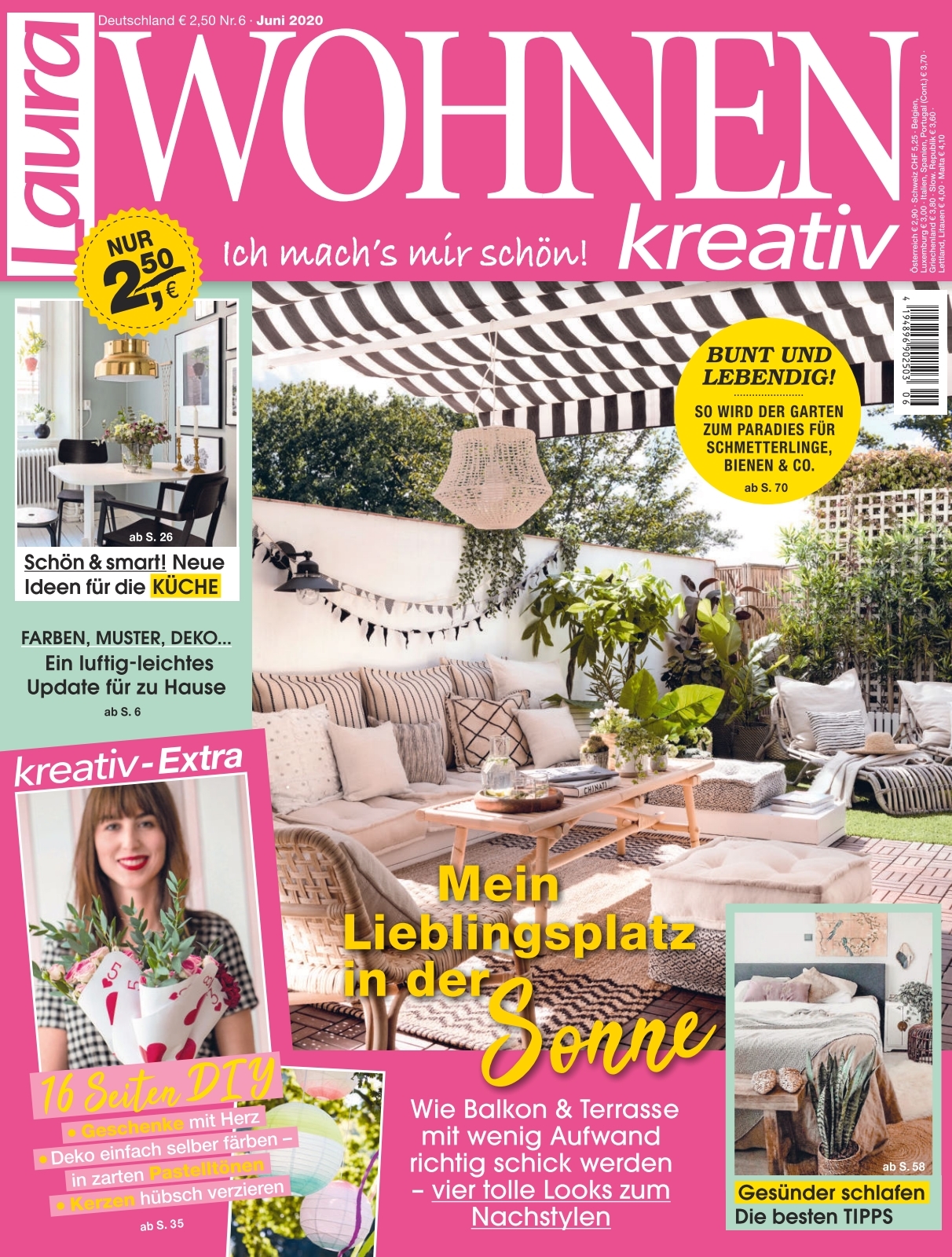 Laura Wohnen Kreativ Ausgabe 6 2020