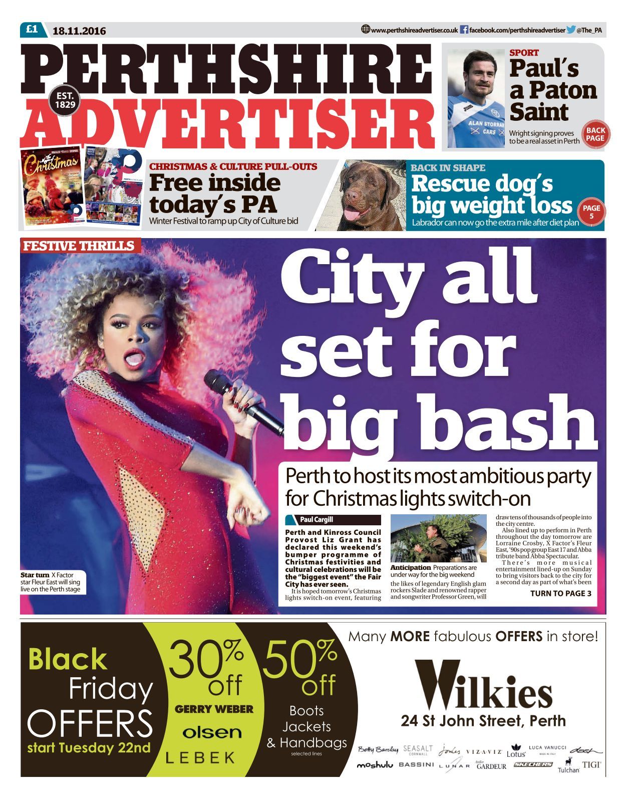 Perthshire Advertiser 2016 11 18