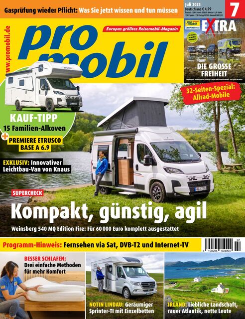 Promobil Ausgabe 07/2025