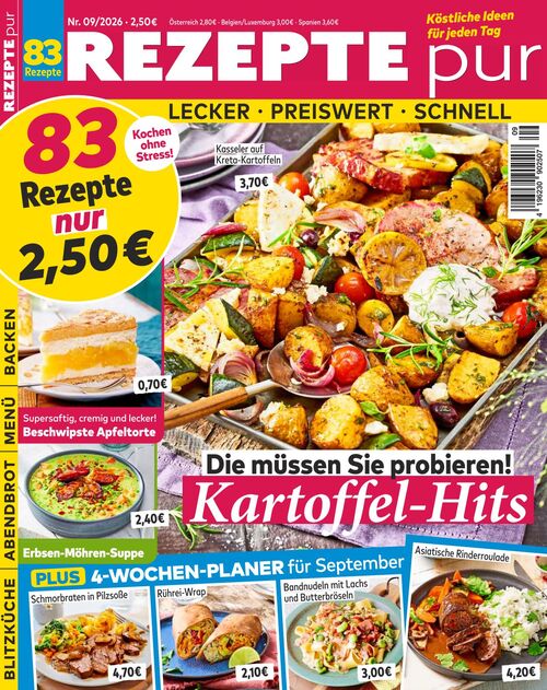 Rezepte Pur Ausgabe 9/2026
