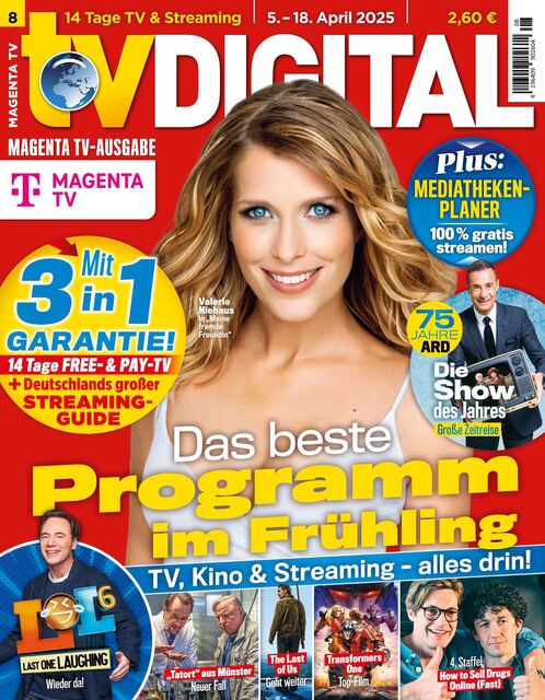 TV DIGITAL Entertain Ausgabe 08/2025