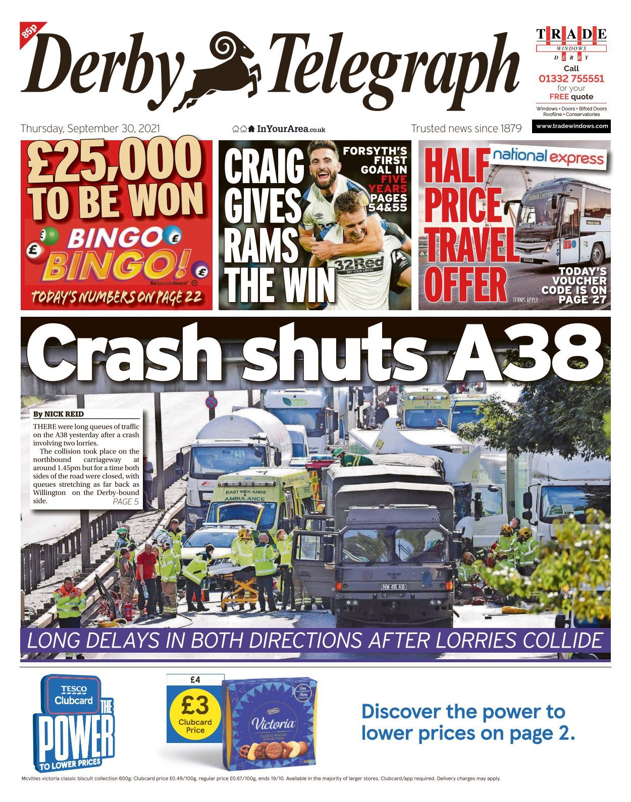 Derby Telegraph 20210930