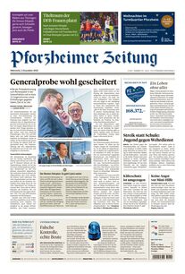 Pforzheimer Zeitung - Ausgabe Pforzheim 2025-12-03