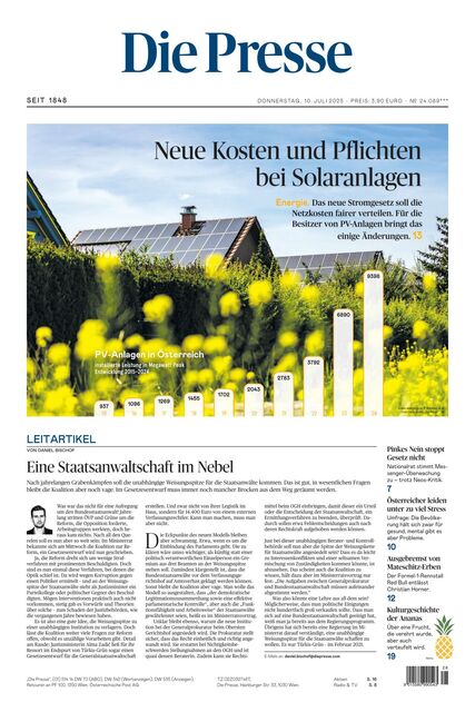Die Presse 2025-07-10