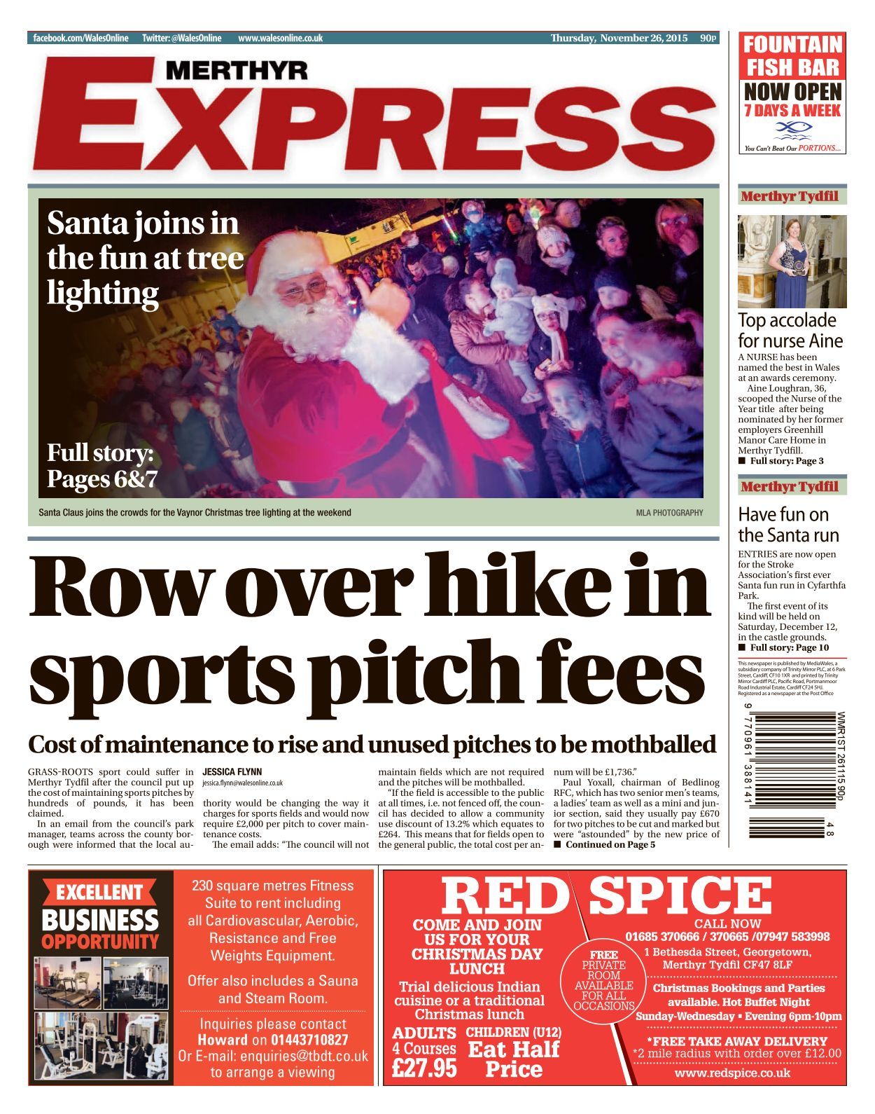 merthyr express 2015 11 26 merthyr express 2015 11 26