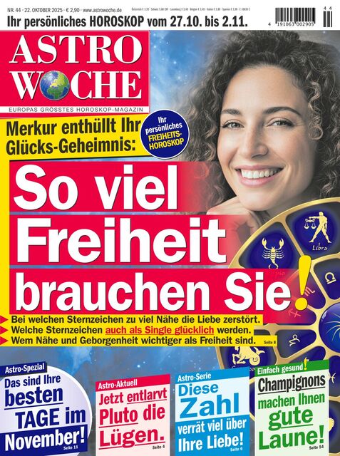 Astrowoche Ausgabe 44/2025
