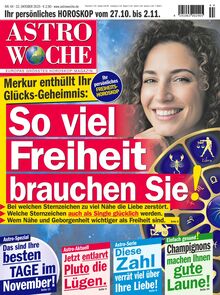 Astrowoche Ausgabe 44/2025