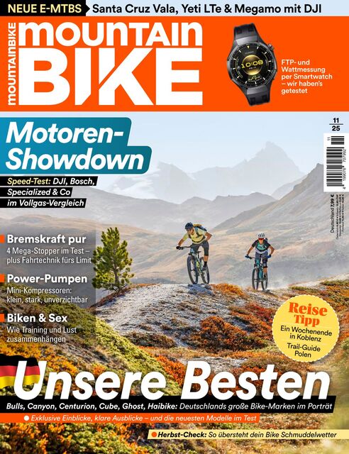 Mountainbike Ausgabe 11/2025