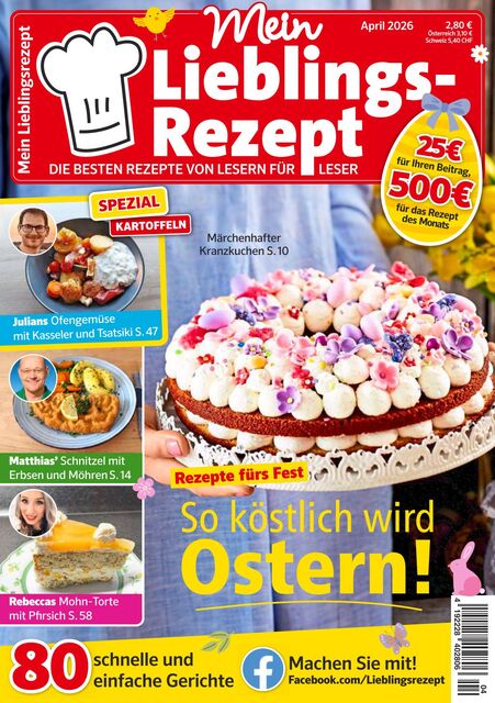 Mein Lieblingsrezept Ausgabe 4/2026