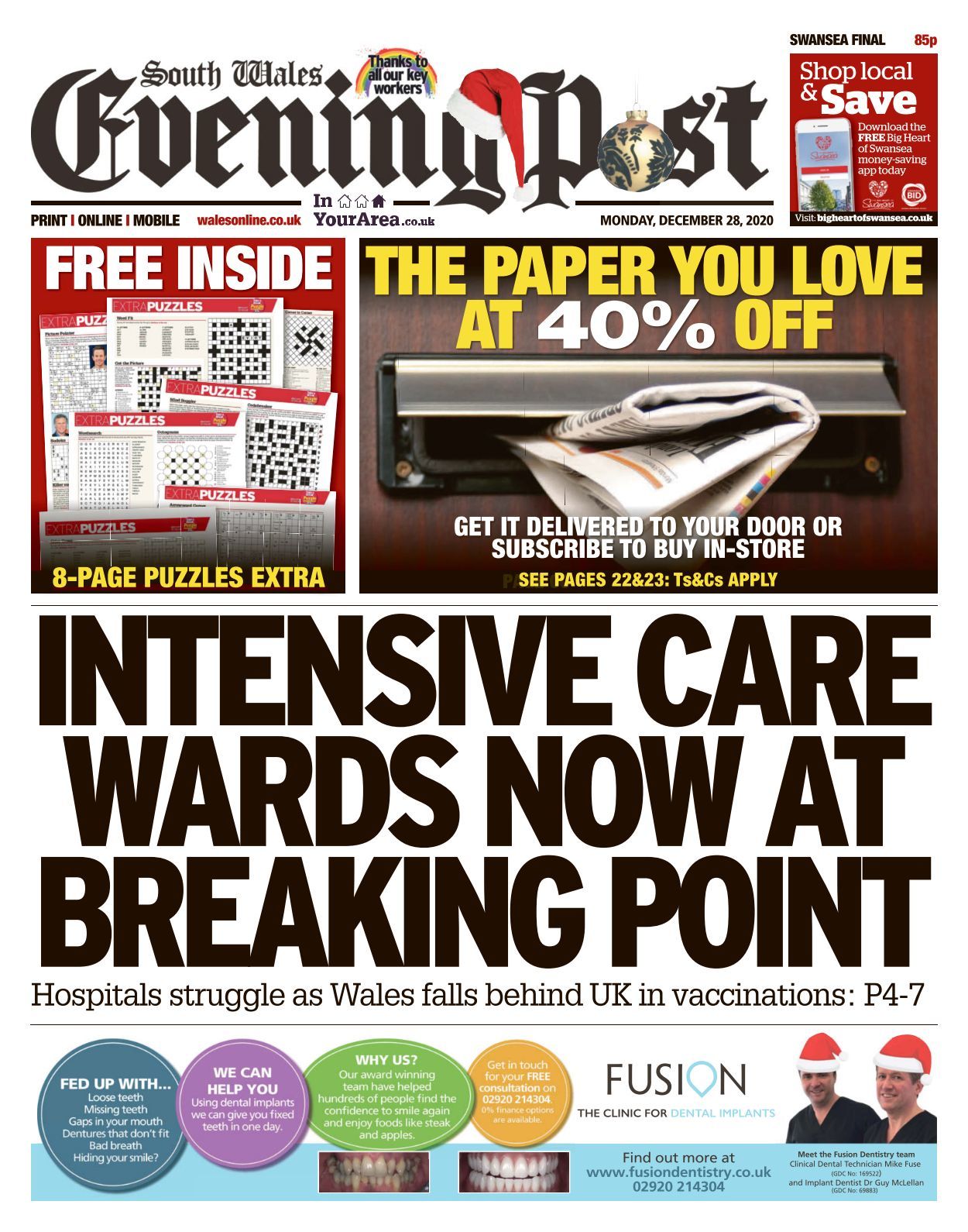 South Wales Evening Post 20201228 South Wales Evening Post 20201228