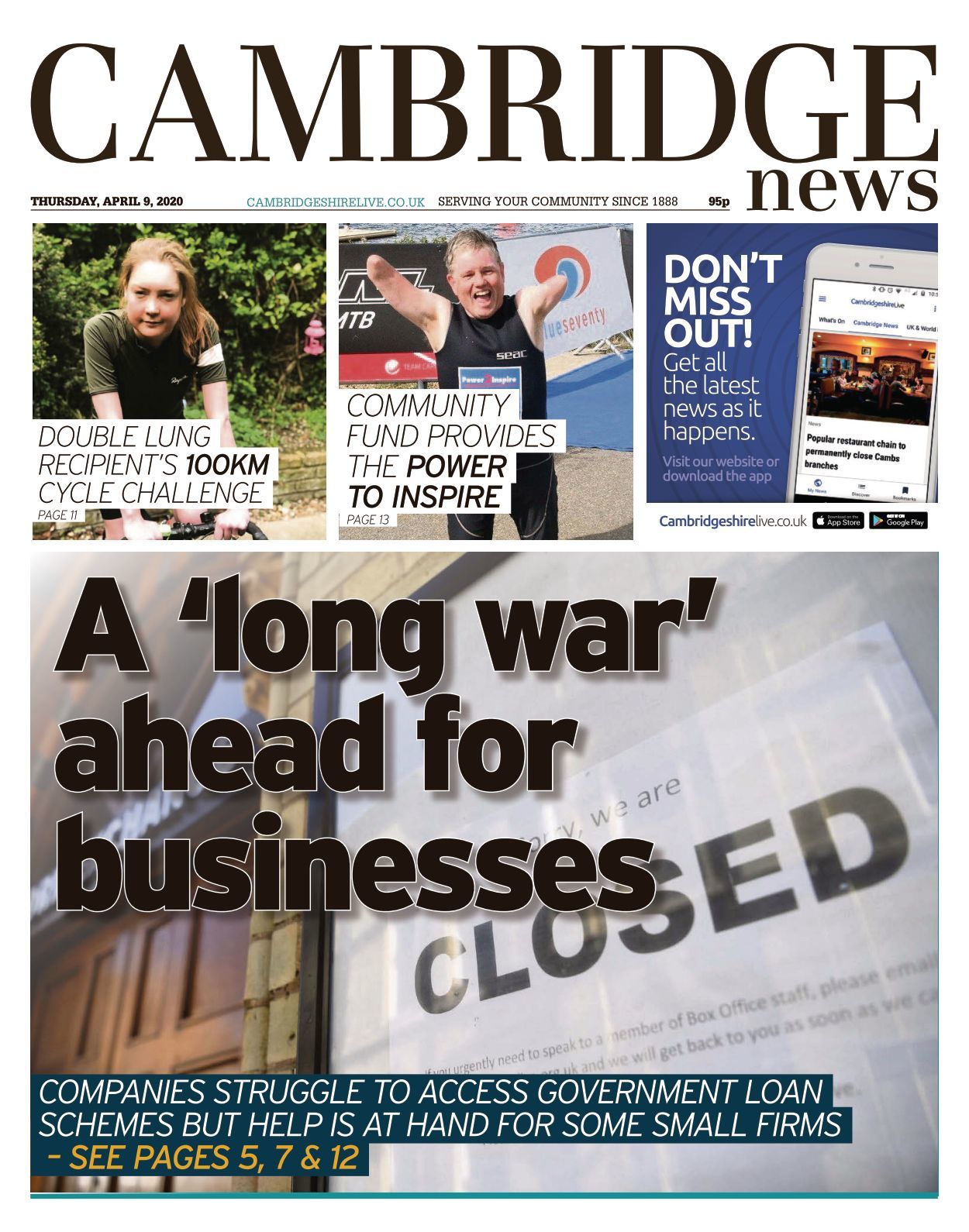 Cambridge News 20200409