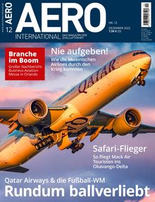AERO INTERNATIONAL Magazin Ausgabe 12/2022