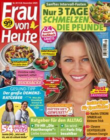 Frau von Heute Ausgabe 49/2025