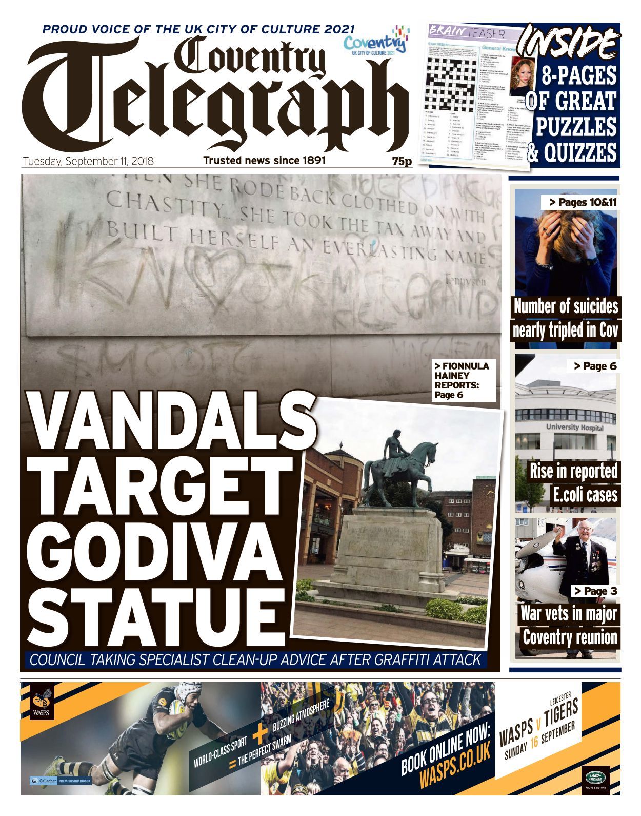 Coventry Telegraph 20180911 Coventry Telegraph 20180911