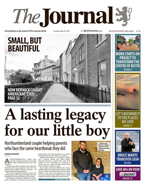 Newcastle Journal Northumberland 20210525