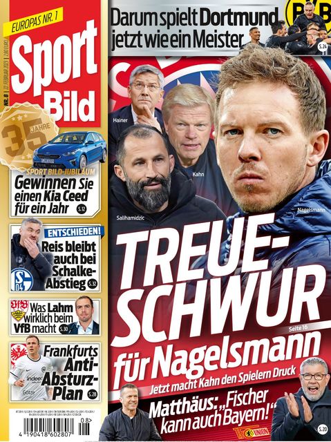 SPORT BILD 2023-02-22