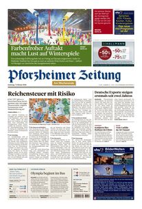 Pforzheimer Zeitung - Ausgabe Pforzheim 2026-02-07
