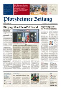 Pforzheimer Zeitung - Ausgabe Pforzheim 2025-08-05