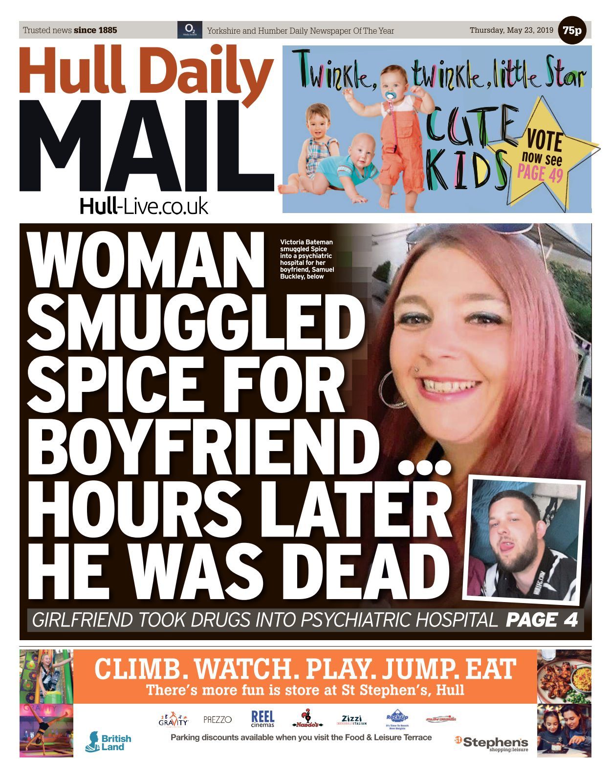 Hull Daily Mail 20190523