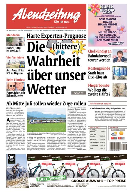 Abendzeitung 2025-07-04