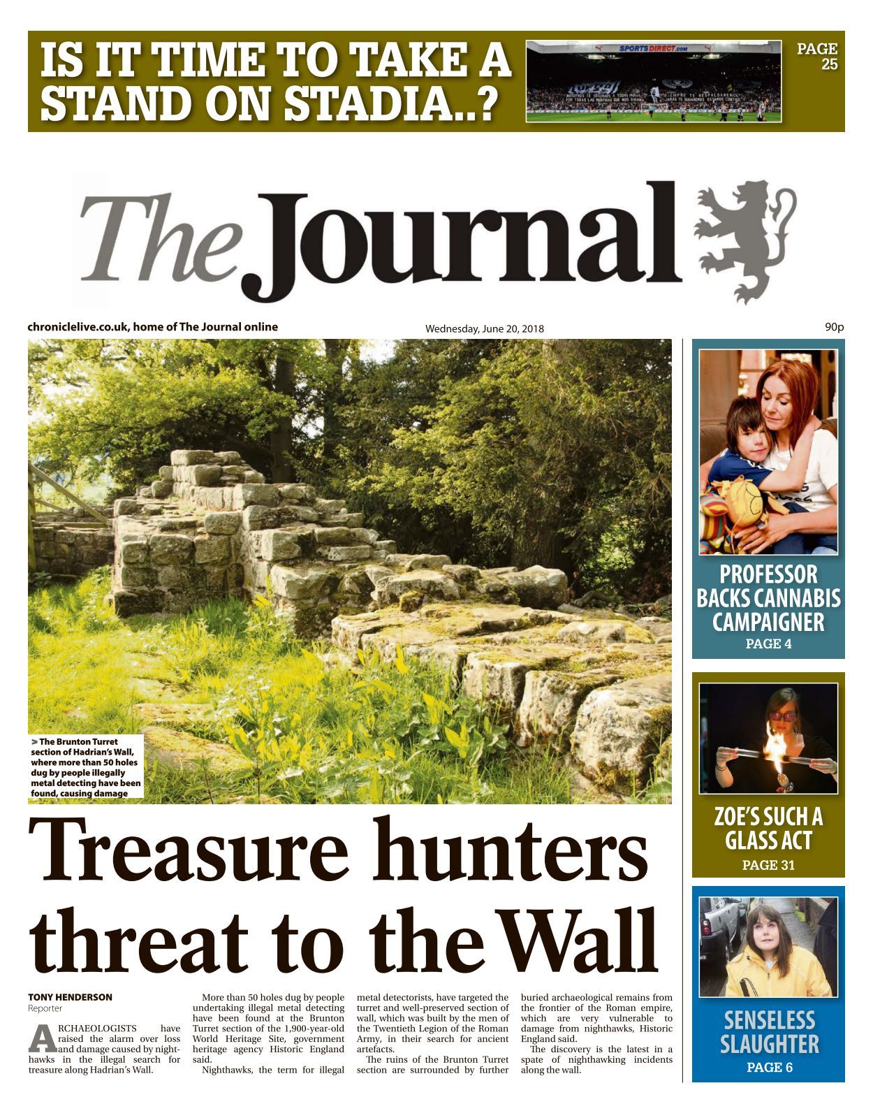 Newcastle Journal 2018 06 20