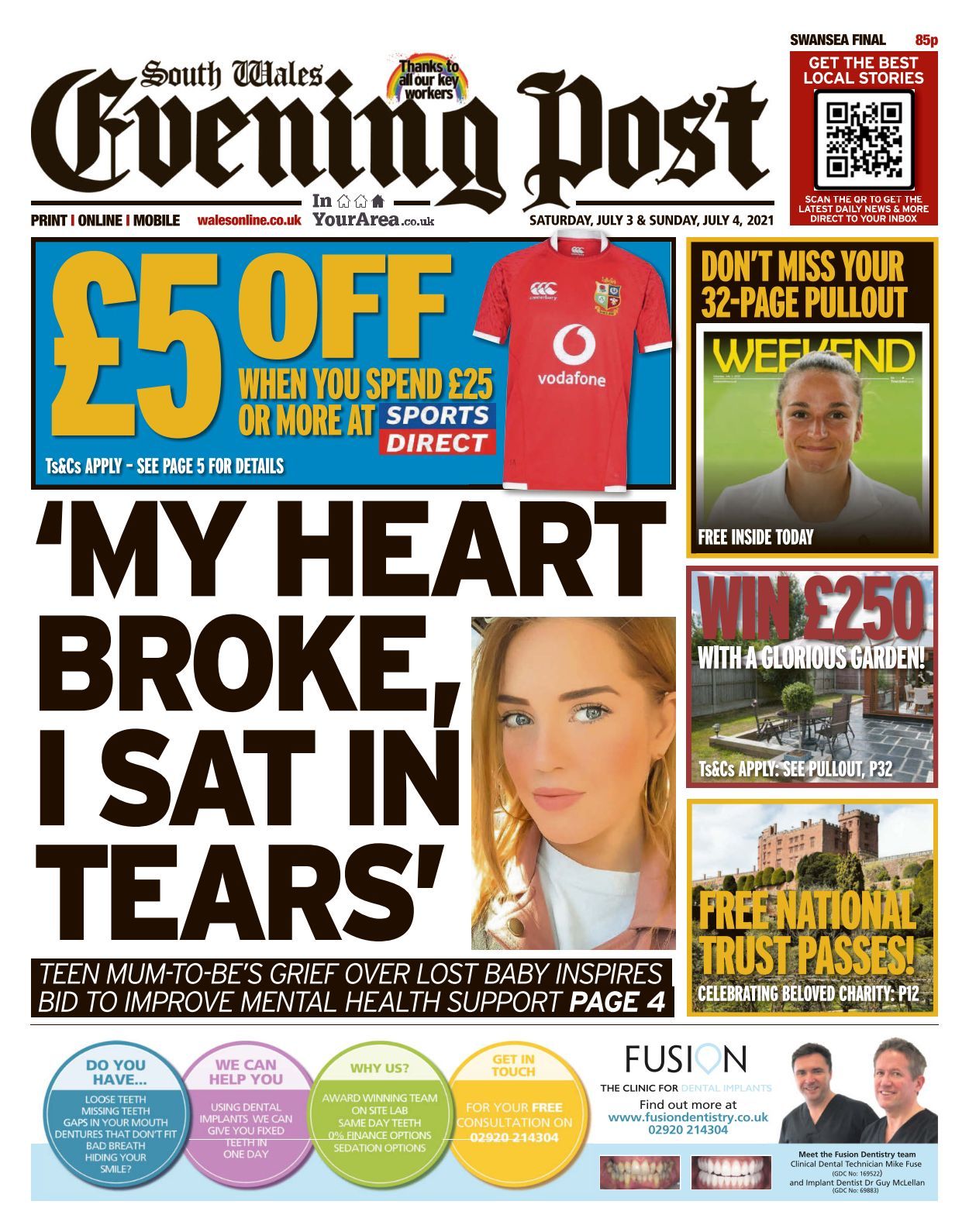 South Wales Evening Post 20210703 South Wales Evening Post 20210703