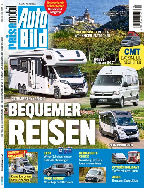 AUTO BILD Reisemobil 2025-01-07