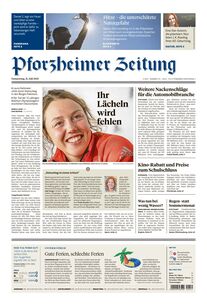 Pforzheimer Zeitung - Ausgabe Pforzheim 2025-07-31