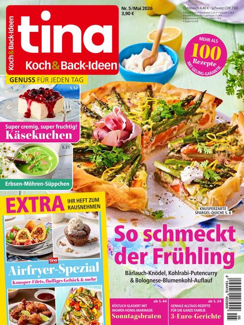 tina Koch und Backideen Ausgabe 5/2026
