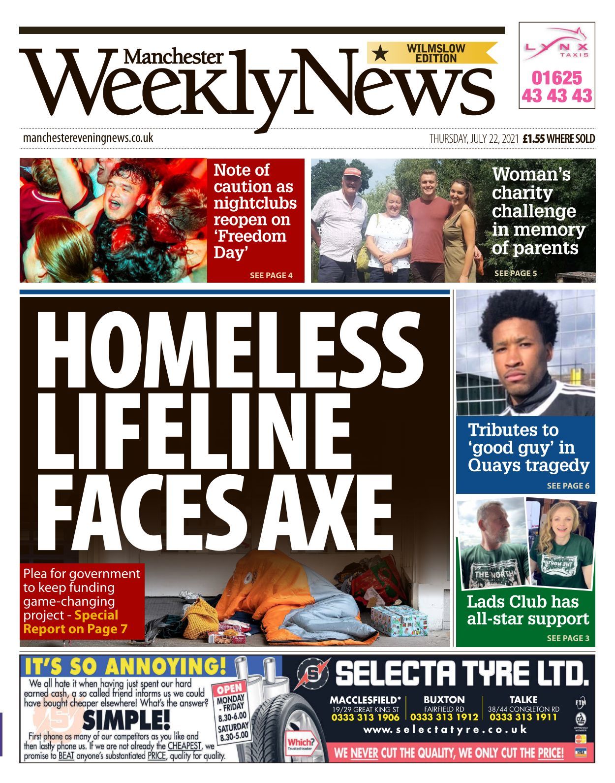 Manchester Weekly News Wilmslow 2021 07 22