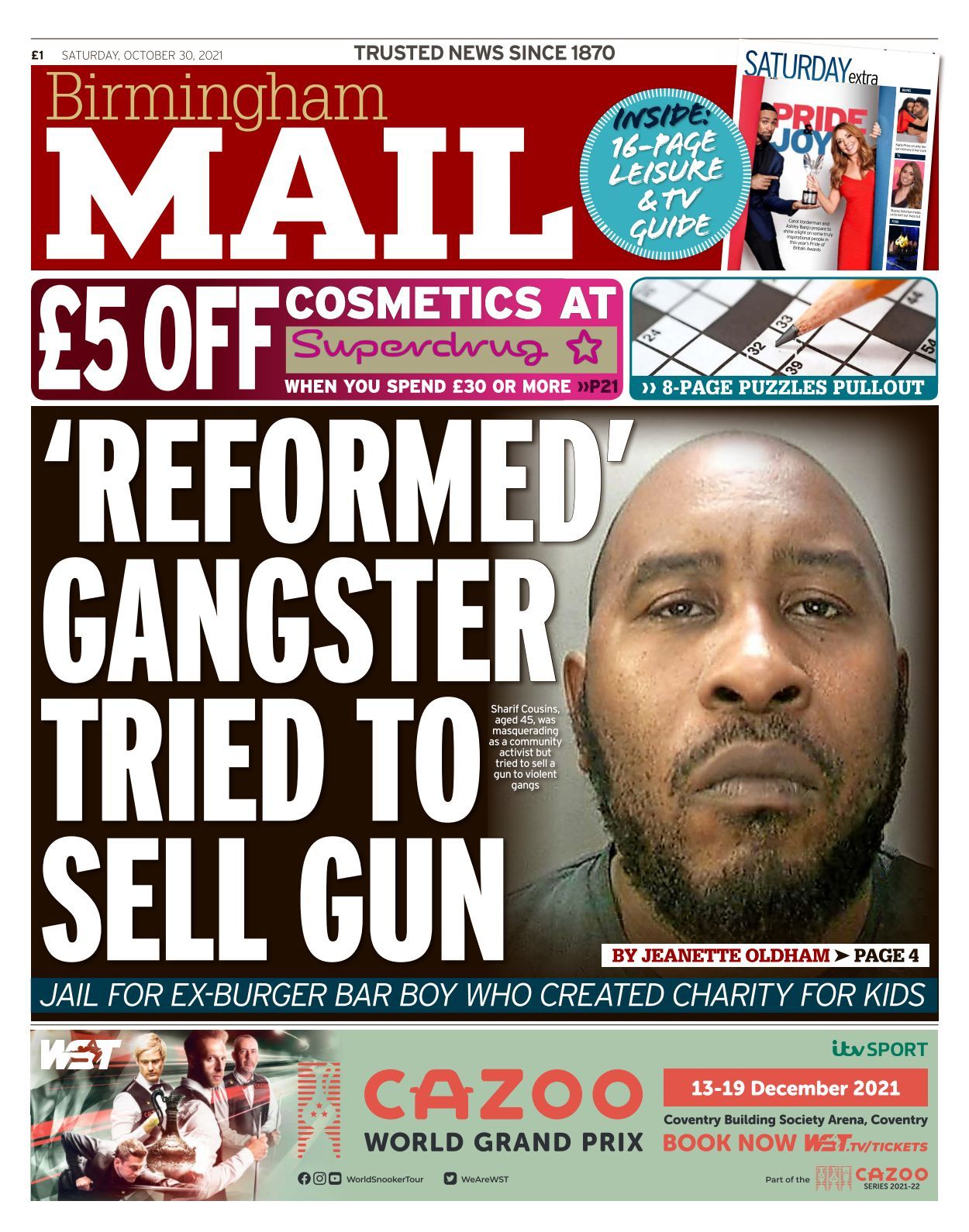 Birmingham Mail 2021 10 30
